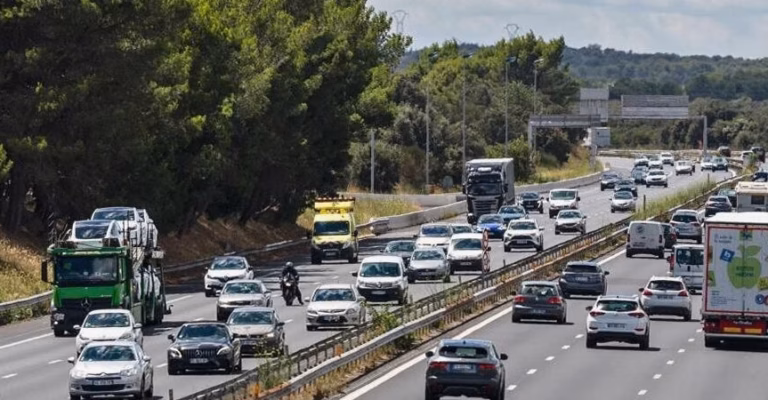 Nîmes-Montpellier : L&rsquo;autoroute engorgée pendant trois jours, la congestion menace bien avant l&rsquo;heure prévue